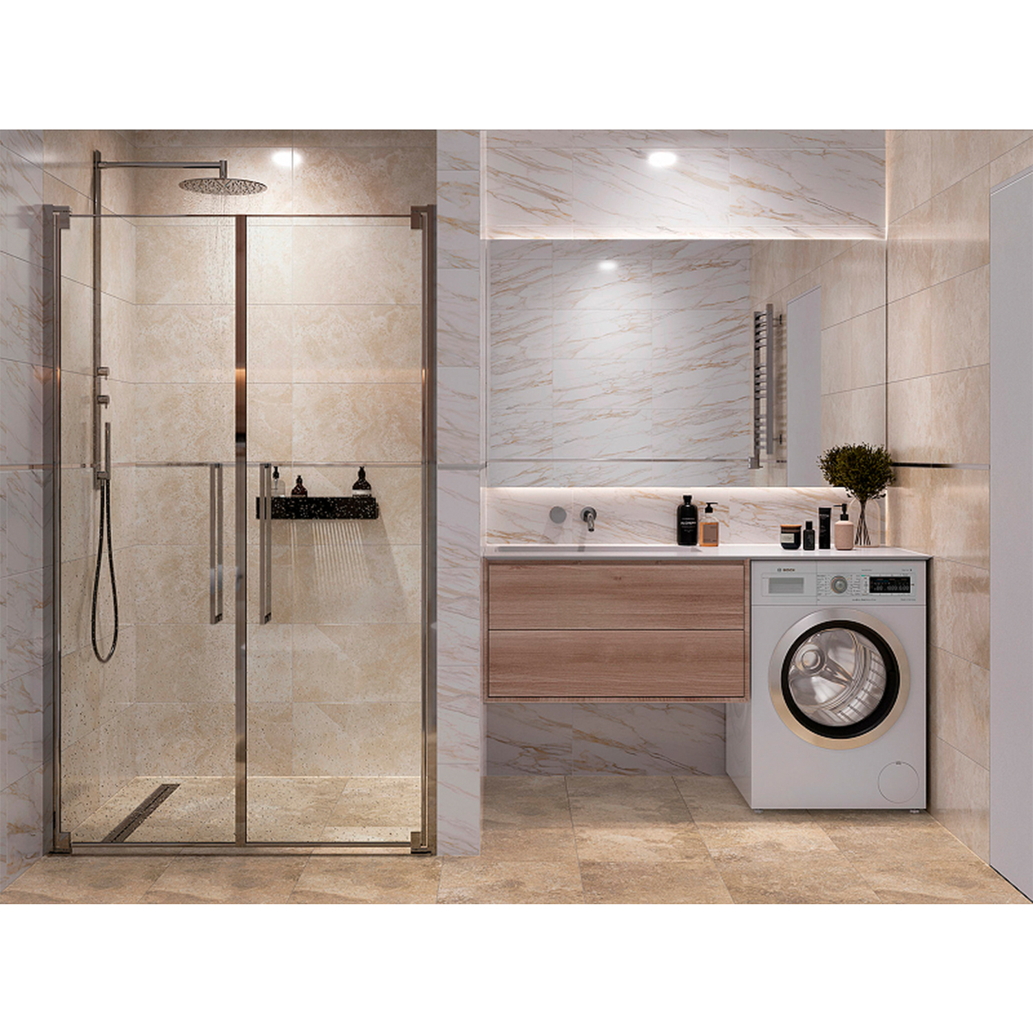 Плитка настенная Surprise белая 300*600*9 GT193VG Global tile *1,62кв.м/58,32