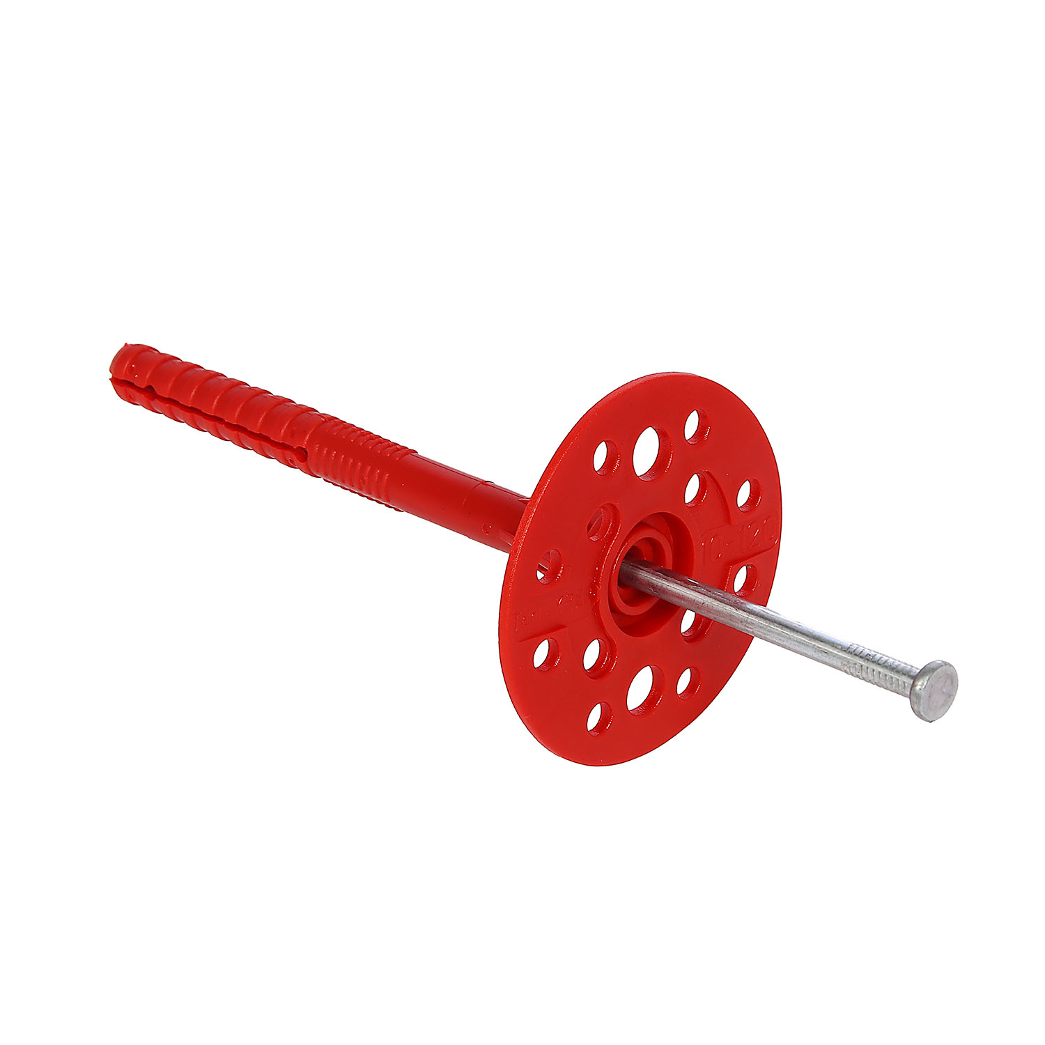 Дюбель 10х120 мм для теплоизоляции BROZEX, метал. гвоздь IZM, 30 шт.