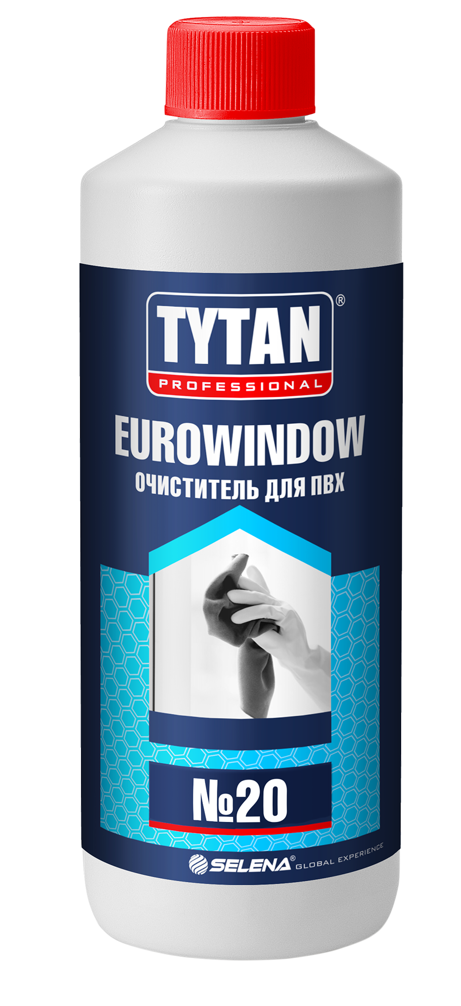 Очиститель для ПВХ TYTAN Professional EUROWINDOW №20, 950 мл Очиститель для ПВХ TYTAN Professional EUROWINDOW №20, 950 мл