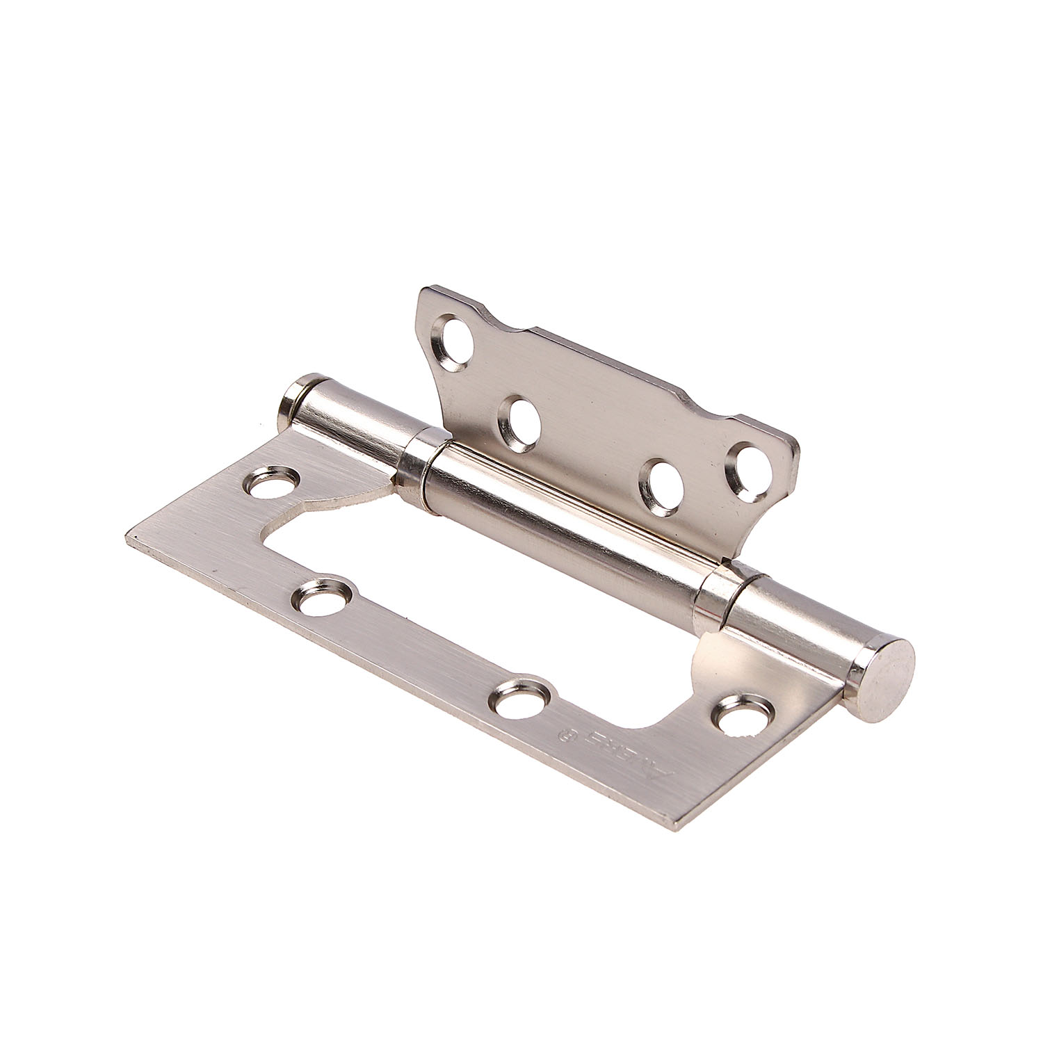 Петля без врезки 100*63*2мм НИКЕЛЬ матовый NIS AVERS *2/12/96