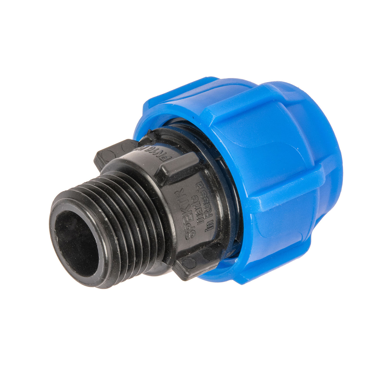 Муфта ПНД компрессия Ø 20х1/2" наруж. резьба *1/120