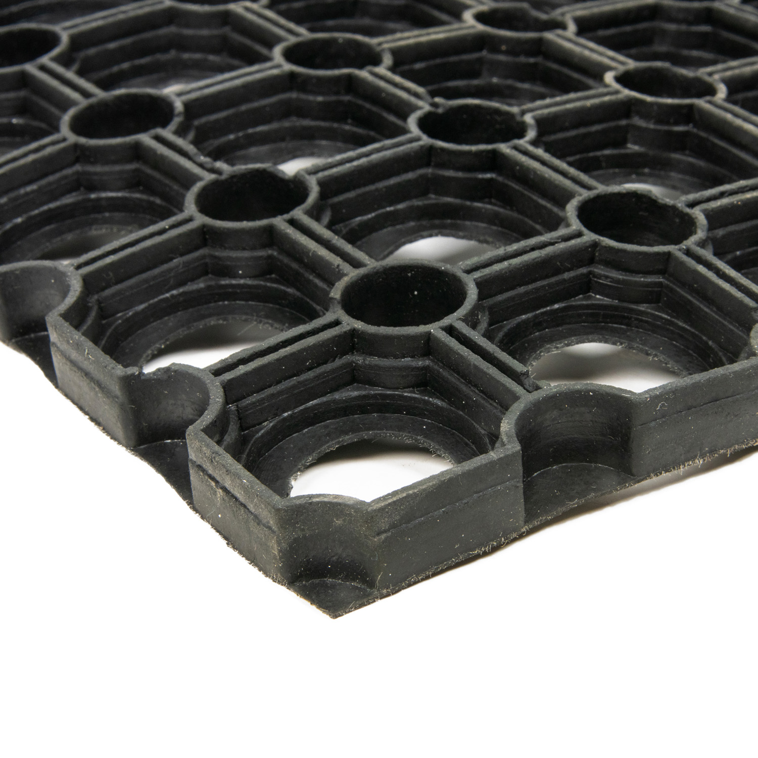 Коврик ячеистый 40*60*1,6 см грязесборный черный "KOVROFF" (арт.15161)   *1/12 (МЦ99)