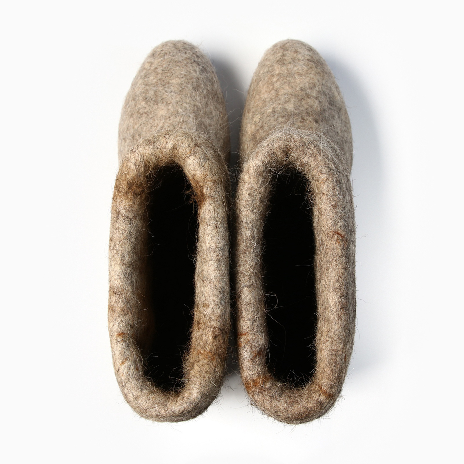 Ботики (валенки) мужские с загибом цвет натуральный, р-р 43 (31) 7998168