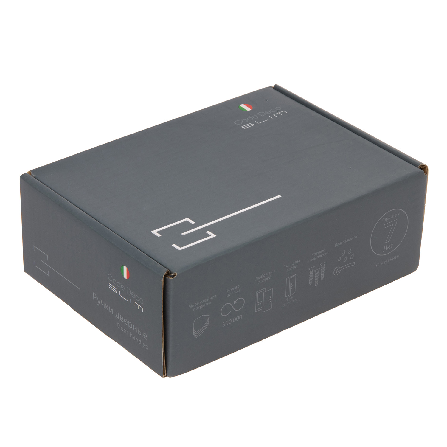 Ручка раздельная НИКЕЛЬ суперматовый H-30152-A-NISM Slim Code Deco *1/18