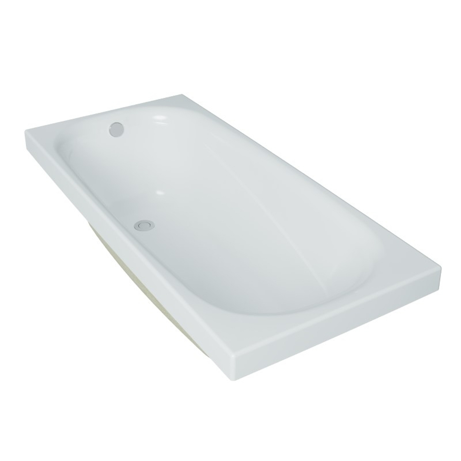 Ванна акриловая 150х70 см Triton Рига, универсальная, без ножек