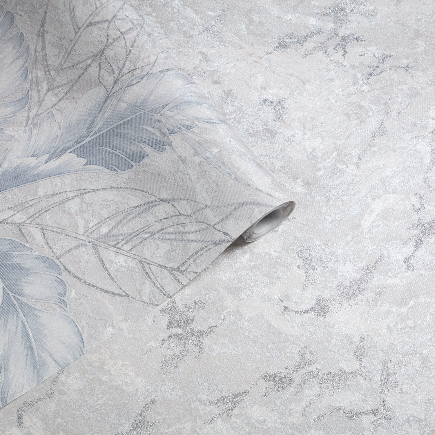 яяяОбои флиз "Home Color" PROTECT-PLUS-VESNA фон (сер.) HC72438-46  1,06*10м *1/8