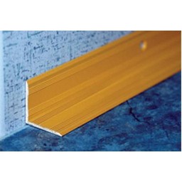 Порог-угол внутренний 20х20х1350 мм Лука ПУ 05-1, орех