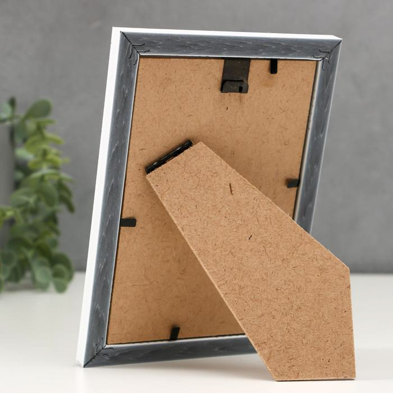 Фоторамка пластик Gallery 10х15 см, 641801 белый 6894002