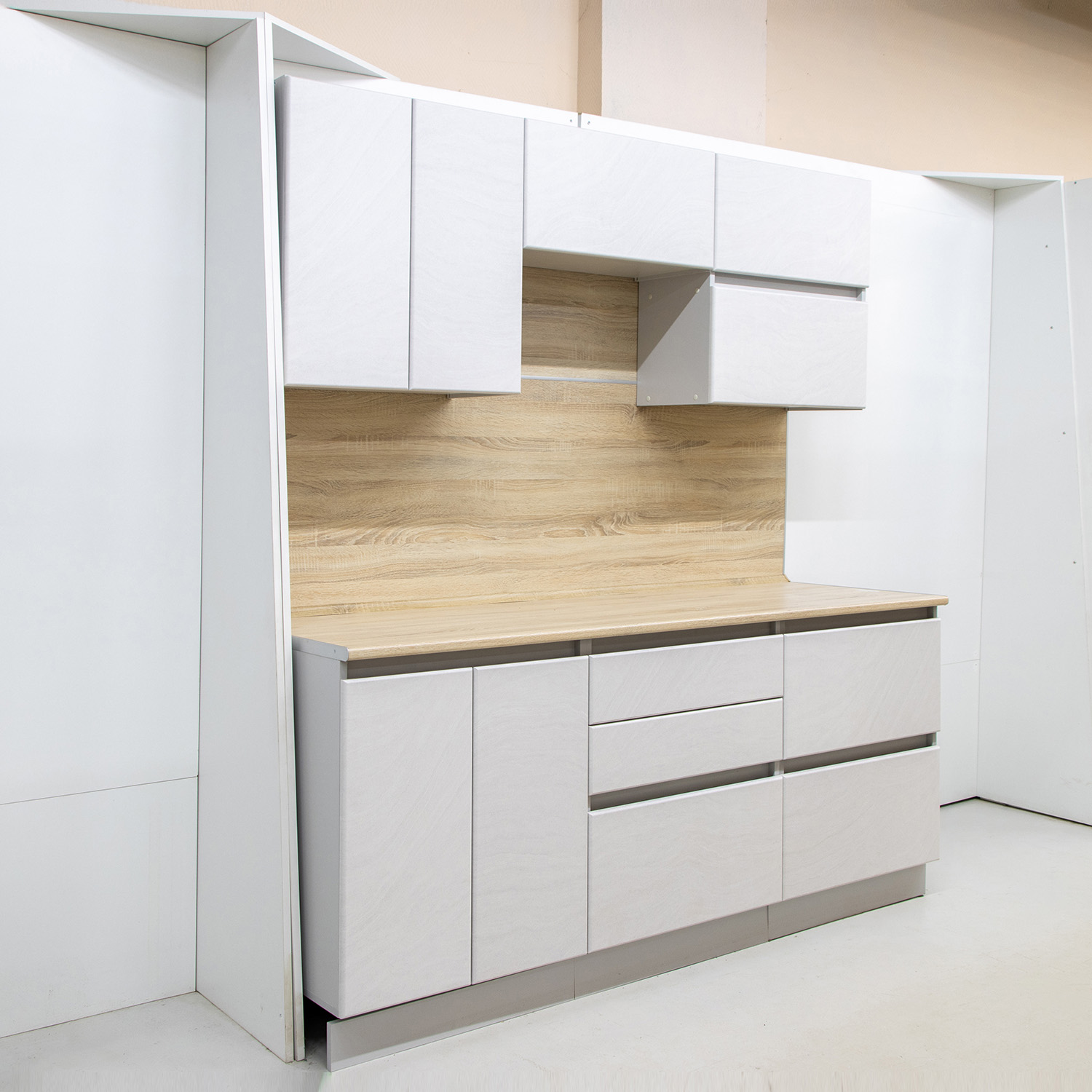 Шкаф напольный 600х850х600 мм BROZEX-WOOD NordWind, с двумя дверцами