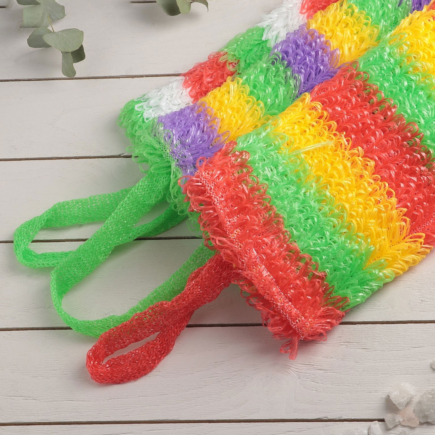 яяяМочалка "Медведь" полосатый МИКС 2057701