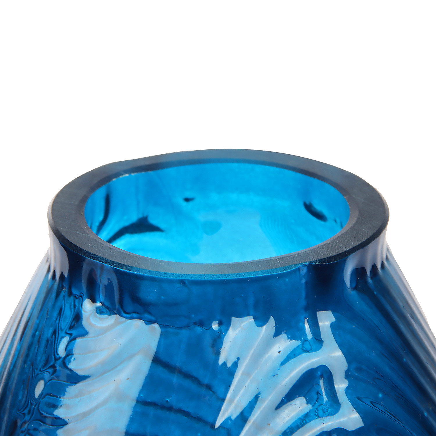 Ваза "Киркинес" лазурный Матильда d-5,5см 25,5х15см (1473) 9779217