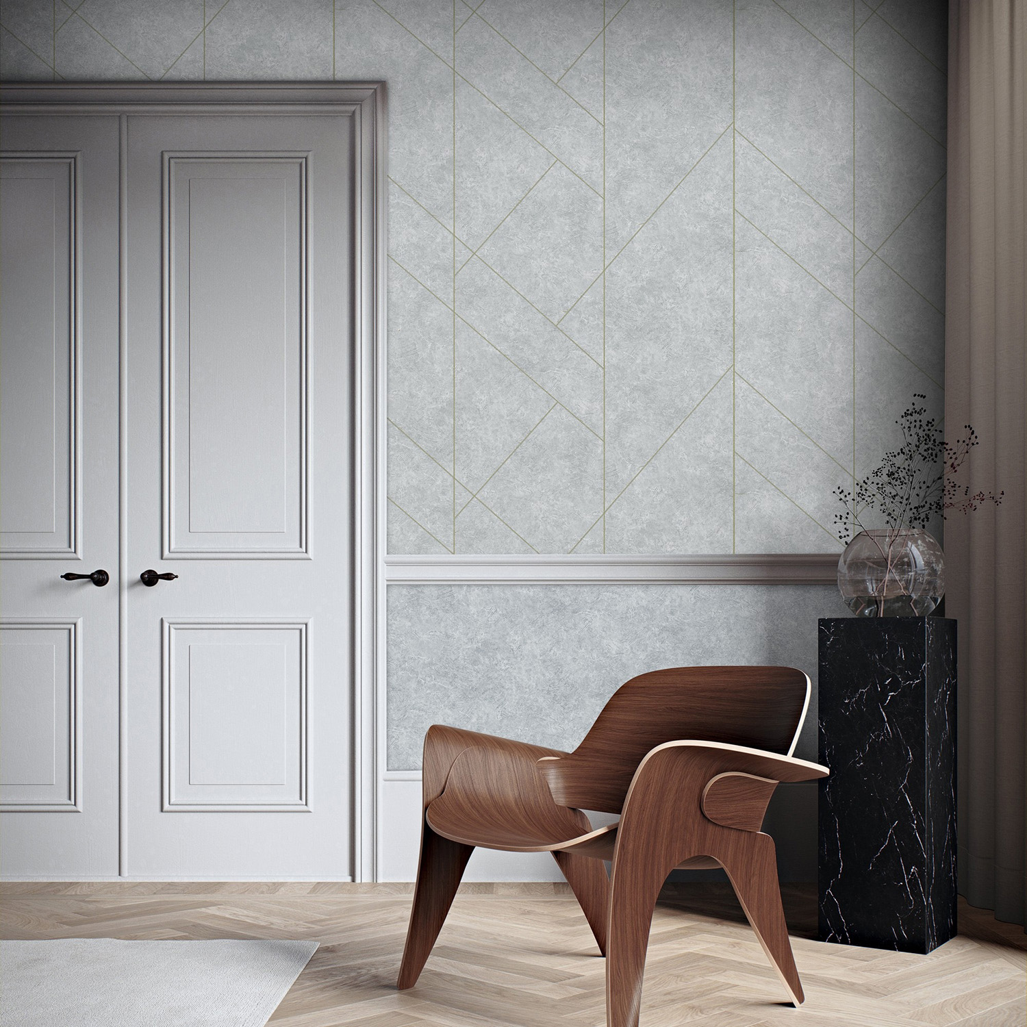 Обои флиз. "Эрисманн" Profi Deco Maison (сер.) 60845-05 10.05х1.06м *6 Обои флиз. "Эрисманн" Profi Deco Maison (сер.) 60845-05 10.05х1.06м *6