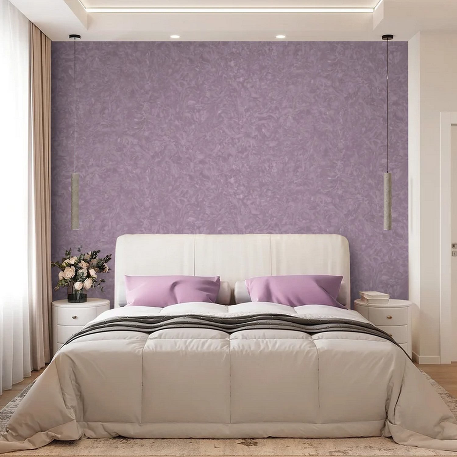 Обои флиз "WallSecret Comfort" Blanche фон 8936-14 10*1,06м *6