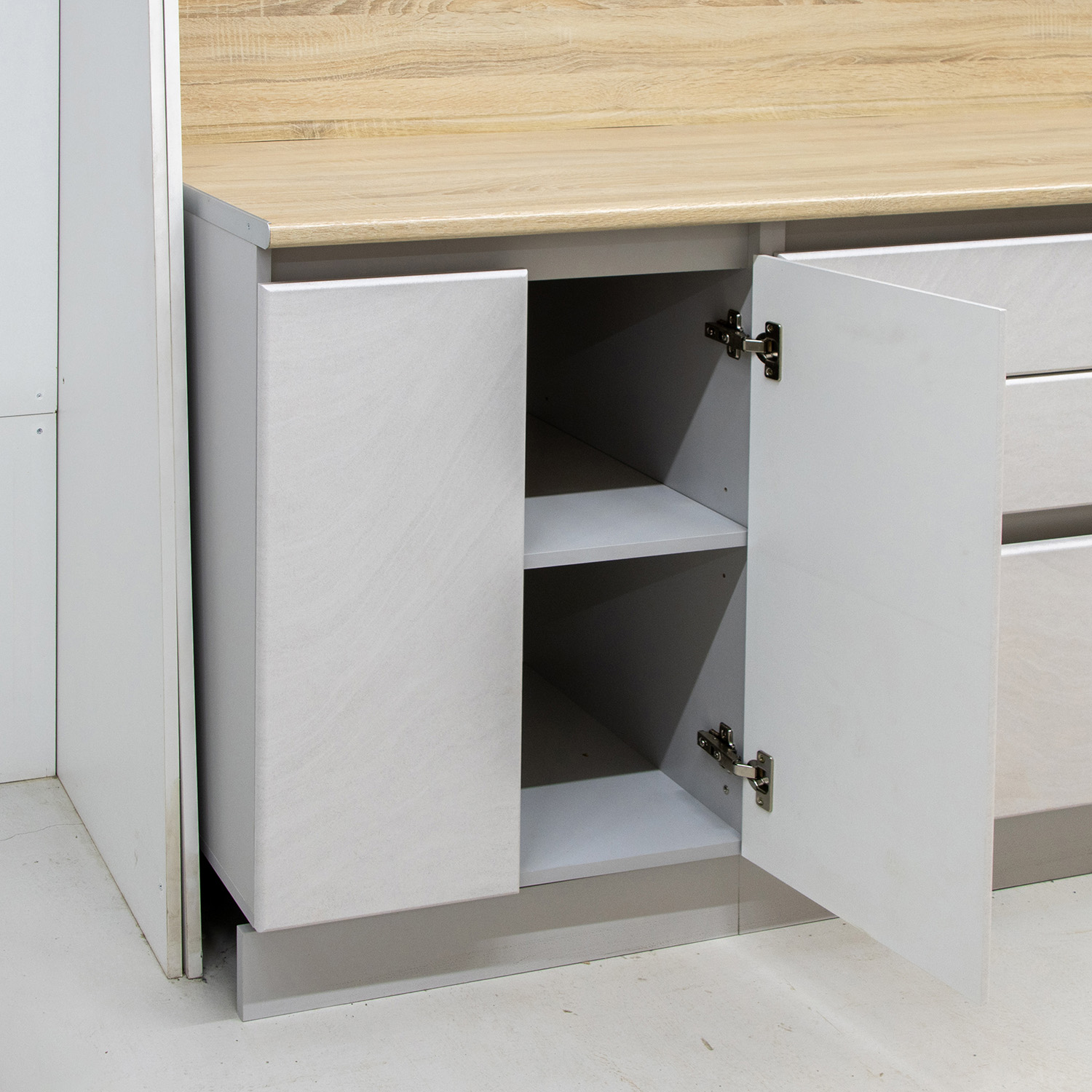 Шкаф напольный 600х850х600 мм BROZEX-WOOD NordWind, с двумя дверцами