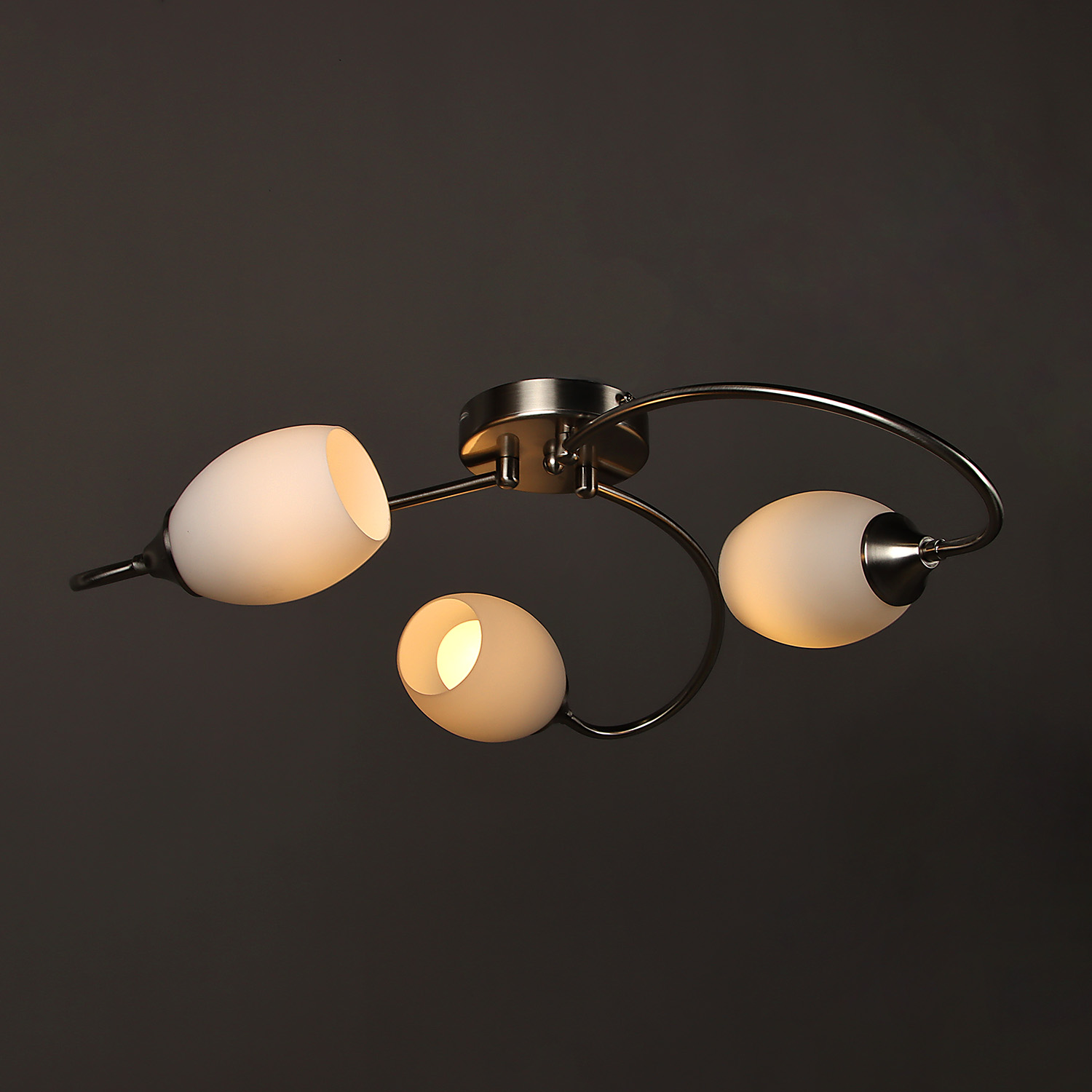 Люстра N6436/3 SL 3*40W E27 220V (d-600; h-160) VERNER LIGHTING *1