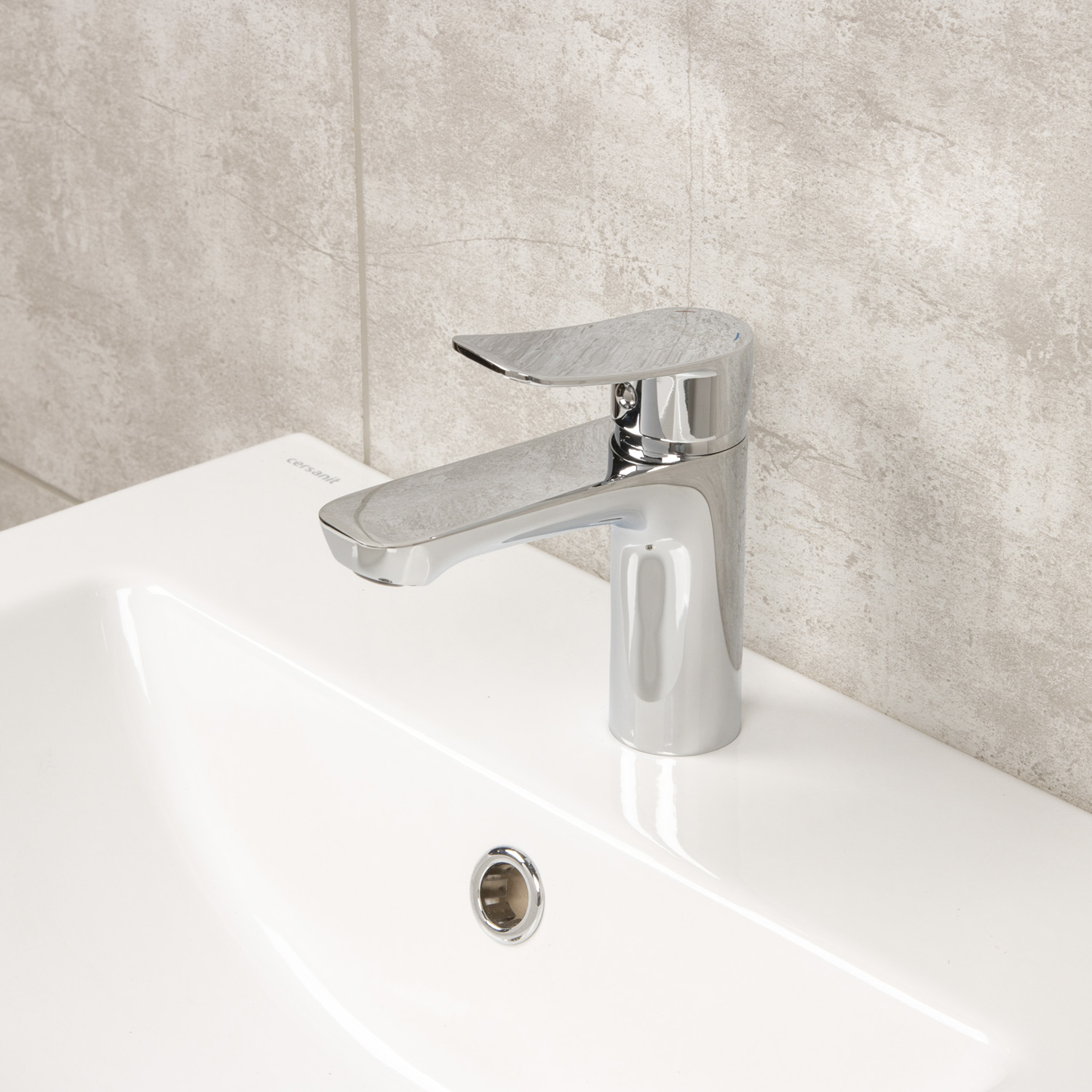 Смеситель для умывальника Milardo Demi, хром глянцевый DEMSB00M01 *1