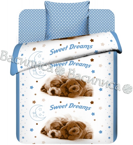 Постельное белье детское Юниор-М бязь Василек 5421/1 Сладкие сны нав40*60,пр100*150 *1/2 * Постельное белье детское Юниор-М бязь Василек 5421/1 Сладкие сны нав40*60,пр100*150 *1/2 *