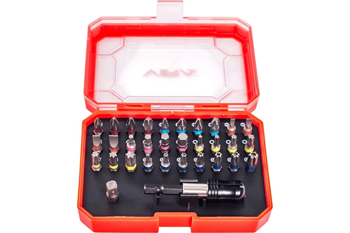 Набор бит 25мм PH/PZ/SL/T(ТН)/HEX (32шт) магнитный адаптер хвостовик1/4" (554106) VIRA *1/6/24 Набор бит 25мм PH/PZ/SL/T(ТН)/HEX (32шт) магнитный адаптер хвостовик1/4" (554106) VIRA *1/6/24