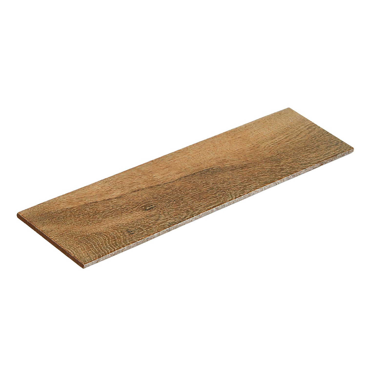 Керамогранит 1.31 м² Beryoza Ceramica Дуб 00070048, 594х147х9 мм, глазурованный, светло-коричневый