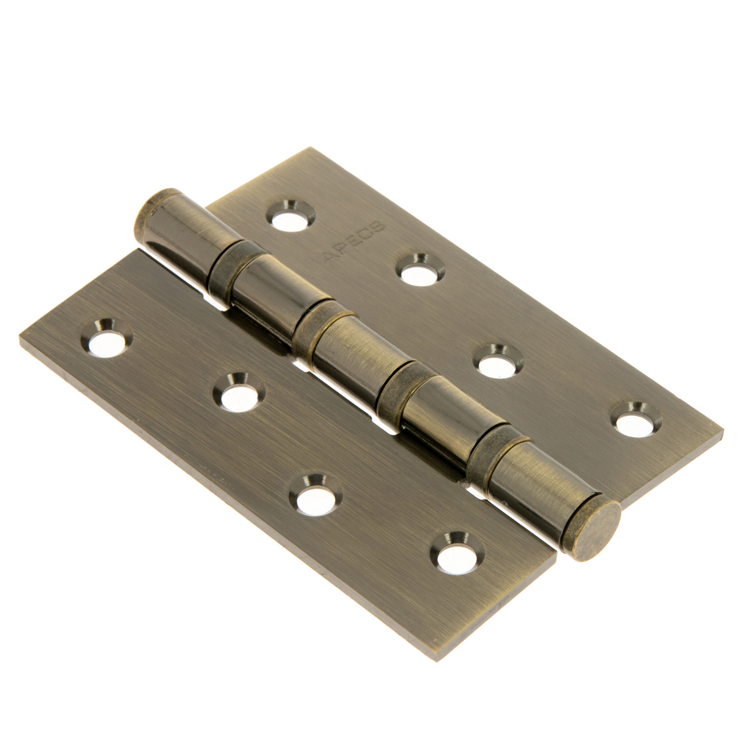 Петля универсальная 100*70*3мм БРОНЗА АВ (комплект 2шт.) АПЕКС *1/5/50