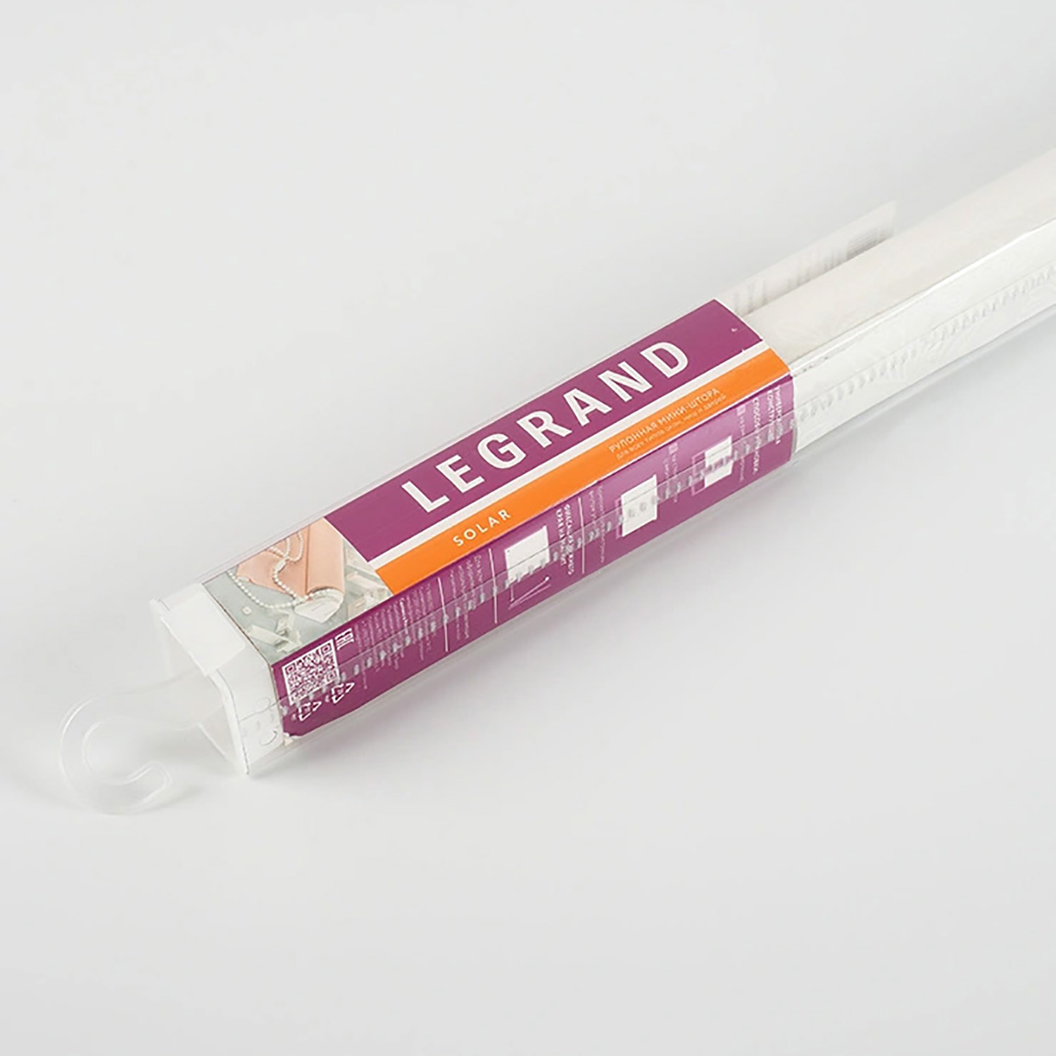 Штора рулонная Леона белый 42,5*175 Легранд *1/6