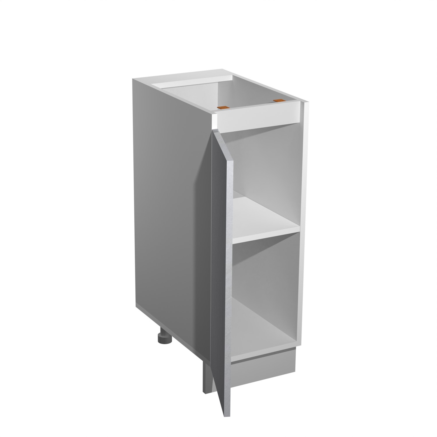 Шкаф напольный 300х850х600 мм BROZEX-WOOD NordWind, с дверцей