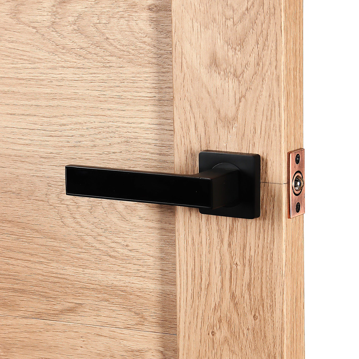 Дверь межкомнатная глухая ЦАРГИ ПВХ COMFORT-1 Дуб Светлый 3D 700мм BROZEX-WOOD *1