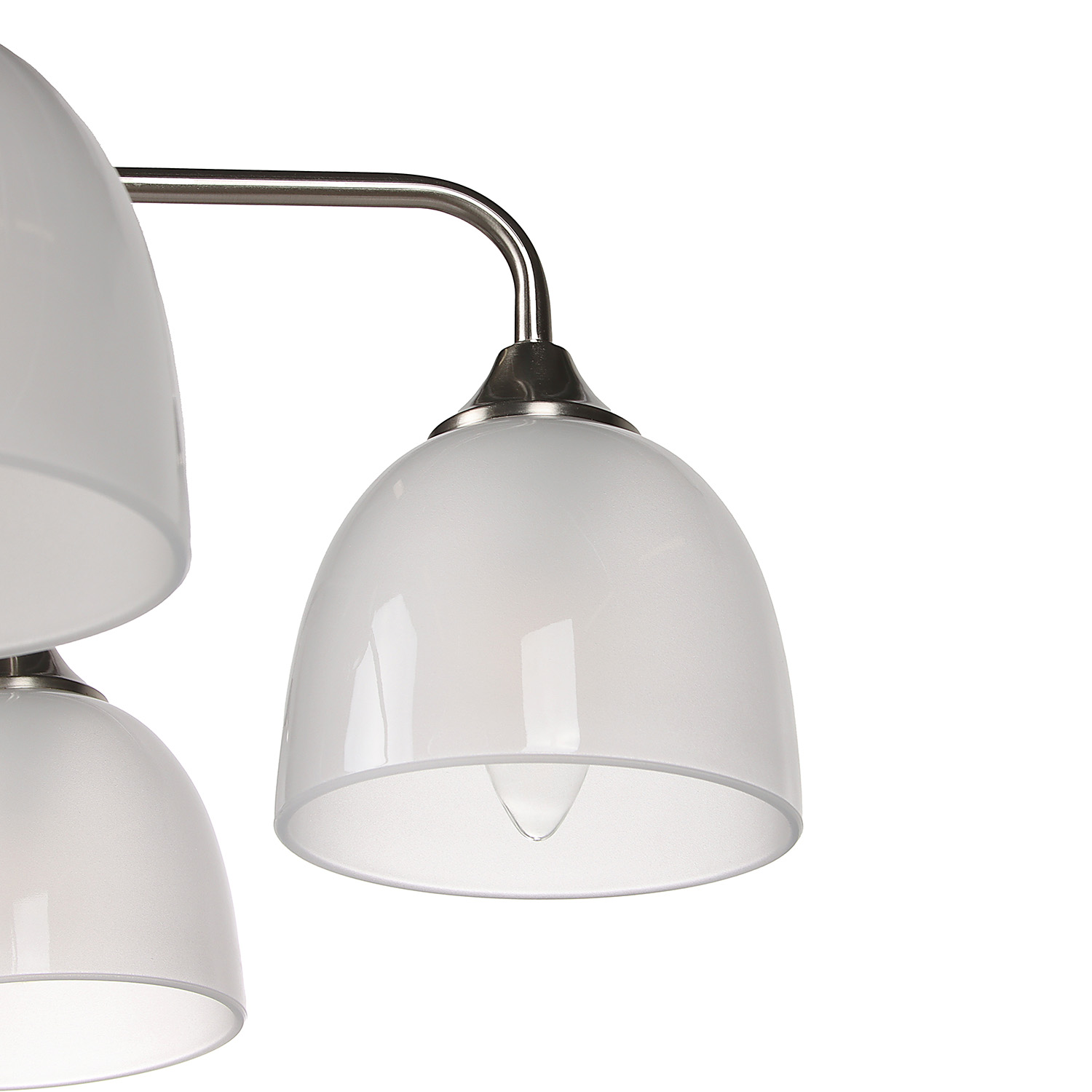 Люстра N6524/5 SL  5*40W E14 220V (d-570; h-400)  VERNER LIGHTING *1