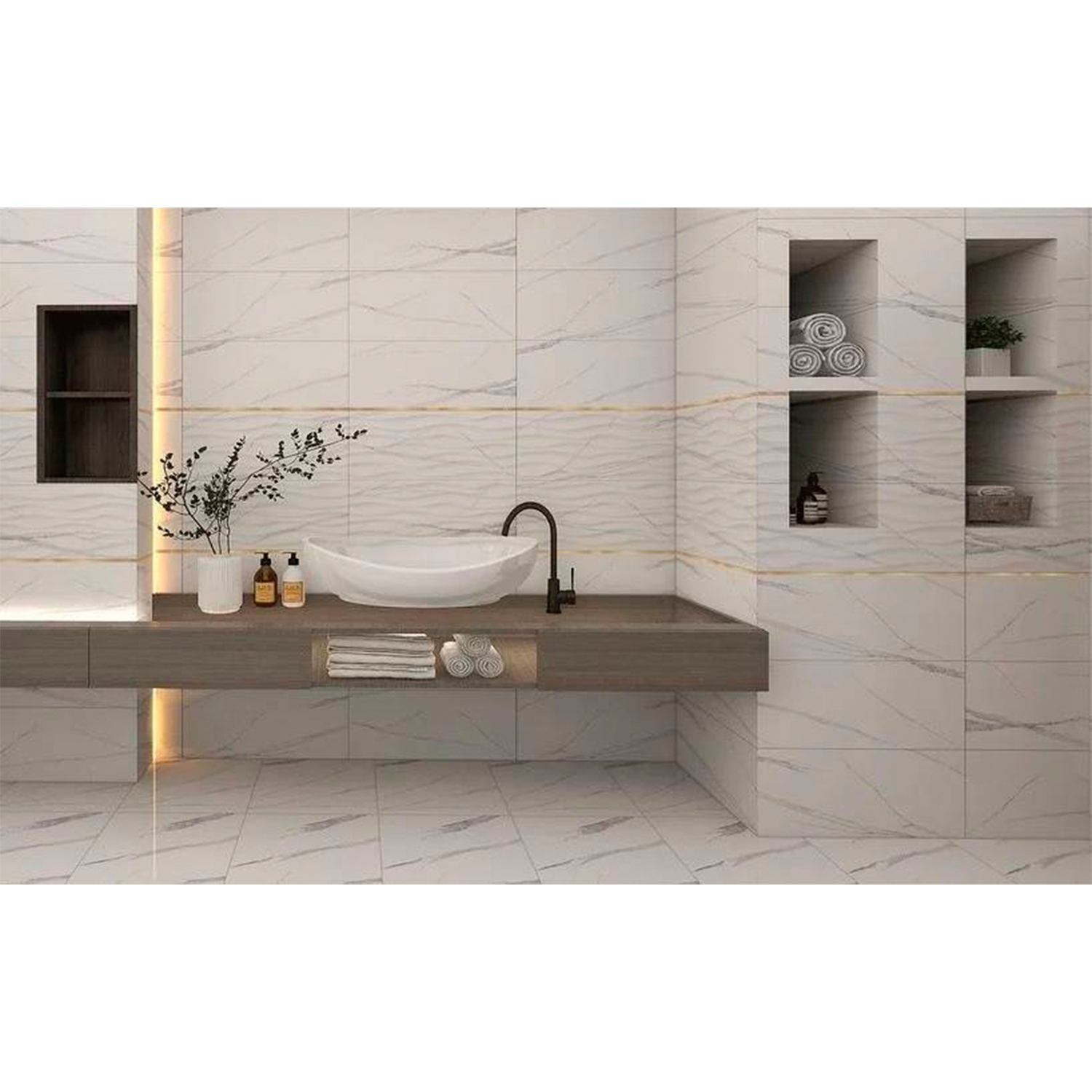 Плитка напольная Махаон белый 450*450*8.5 2.025м2*93.15(TP453604D)