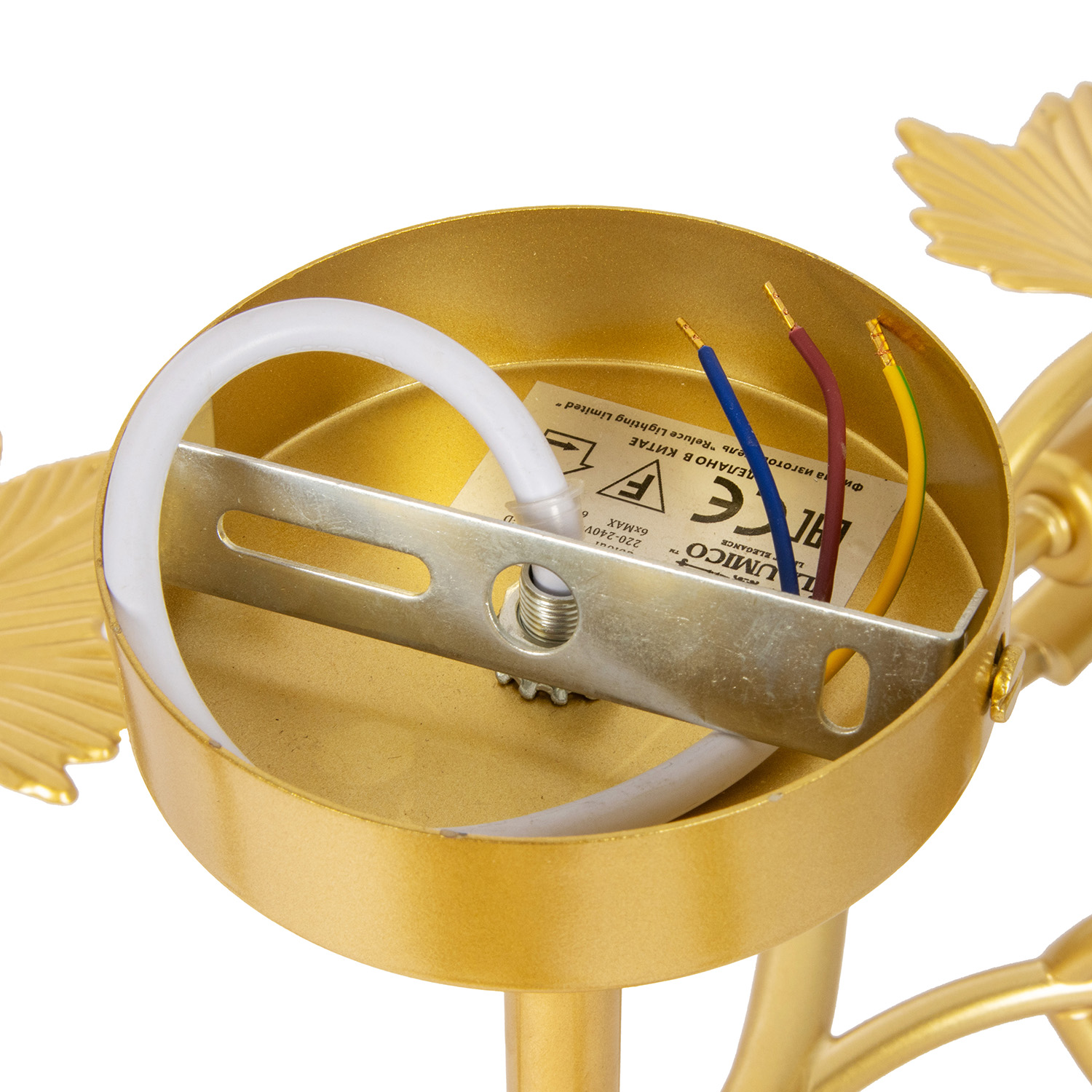 Люстра IL0509-6P-79 CPG AUTUMN 60Вт Е14 S=36м2 *1