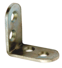 Уголок мебельный (кронштейн) 30*30 цинк Кунгур *10/500