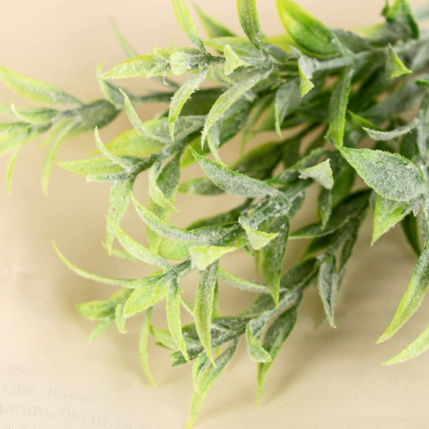 Букет "Листочки с напылением" 18 см (цена за 1шт, фасовка 6шт) 1653796