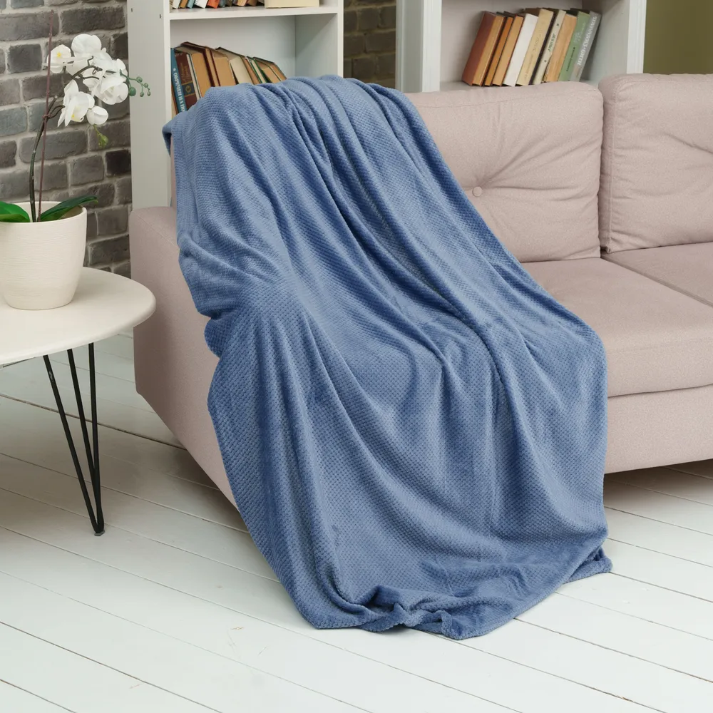 Плед 200*220см микрофибра жаккард Nonna Inspiration лаванда Casa Conforte *1 Плед 200*220см микрофибра жаккард Nonna Inspiration лаванда Casa Conforte *1