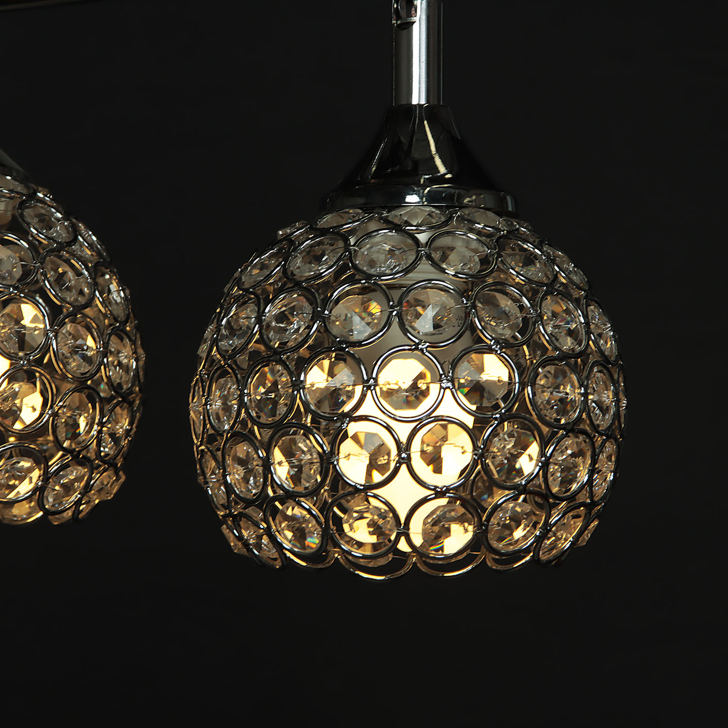 Люстра Verner Lighting А1374/3, 40 Вт, Е27, 3 лампы, хром