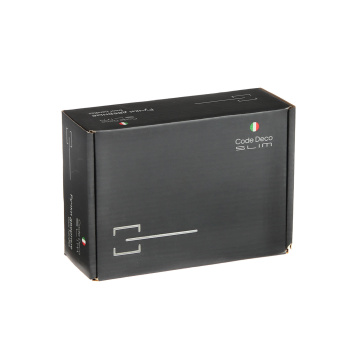 Ручка раздельная ЧЕРНЫЙ матовый Slim H-30120-A-BLM/W Code Deco *1/18 Ручка раздельная ЧЕРНЫЙ матовый Slim H-30120-A-BLM/W Code Deco *1/18