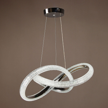 Люстра 9233/96W Chrome 450 мм 3 реж., пульт S=16м2 VERNER LIGHTING *1