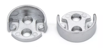 Держатель для трубы 25мм хром (2шт) JF-07 *1