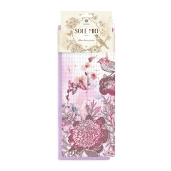 Набор полотенец Sole Mio В17М30 8 марта/палитра Голубой/ваниль 31 *1