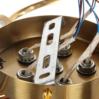 Светильник потолочный N6435/5 COP 5*40W E14 220V (d-600; h-165) S=20м2 VERNER LIGHTING *1