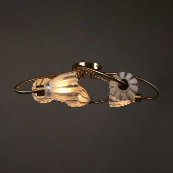 Светильник потолочный N6435/5 COP 5*40W E14 220V (d-600; h-165) S=20м2 VERNER LIGHTING *1