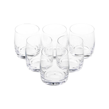 Набор бокалов для виски 290 мл Crystalex Bohemia Идеал, 6 шт., стекло