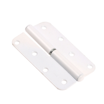 Петля полимер.ПН-110 белая правая (комплект 2 шт+саморезы) ДомоСтрой *1/150