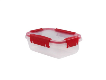 Контейнер д/прод. пластм. "Butterfly bright" 0,5л 156х112х58мм герметичный Красный 78159 *1/24