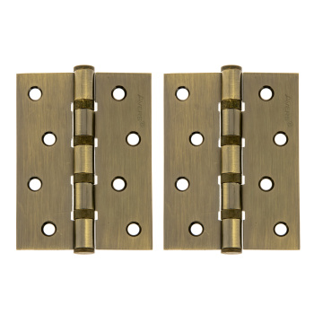 Петля универсальная 100*75*2,5мм БРОНЗА АВ (комплект 2шт.) AVERS *1/6/48