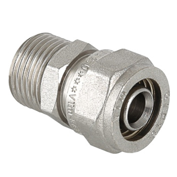 Муфта переходная 16х3/4"(Ø15) цанга/папа VALTEC 301 *10/180