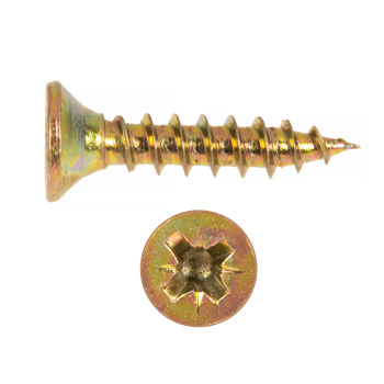 Шурупы жёлтые BROZEX пакет 4*20 (30шт) *10/100