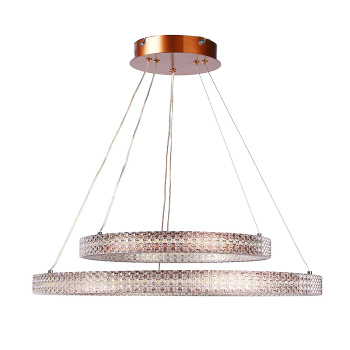 Люстра 9200(9238)/240W coffee 600+400 мм 3 реж., пульт S=20м2 VERNER LIGHTING *1