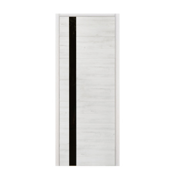 Дверное полотно глухое BROZEX-WOOD Art Line 103 Санторини, 2000х800х40 мм, белый