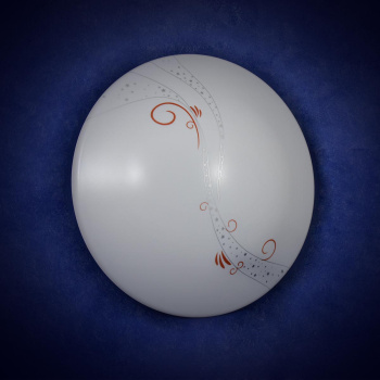 Светильник светодиодный акриловый 280мм 24W 8008/12W*2 003 LED 3 реж(т. и хол.свет,смеш) S=10м2VERNE