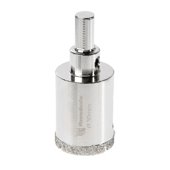 Коронка по керамограниту 30мм алмазная центрирующее сверло (676230) Rennbohr *1/10/120